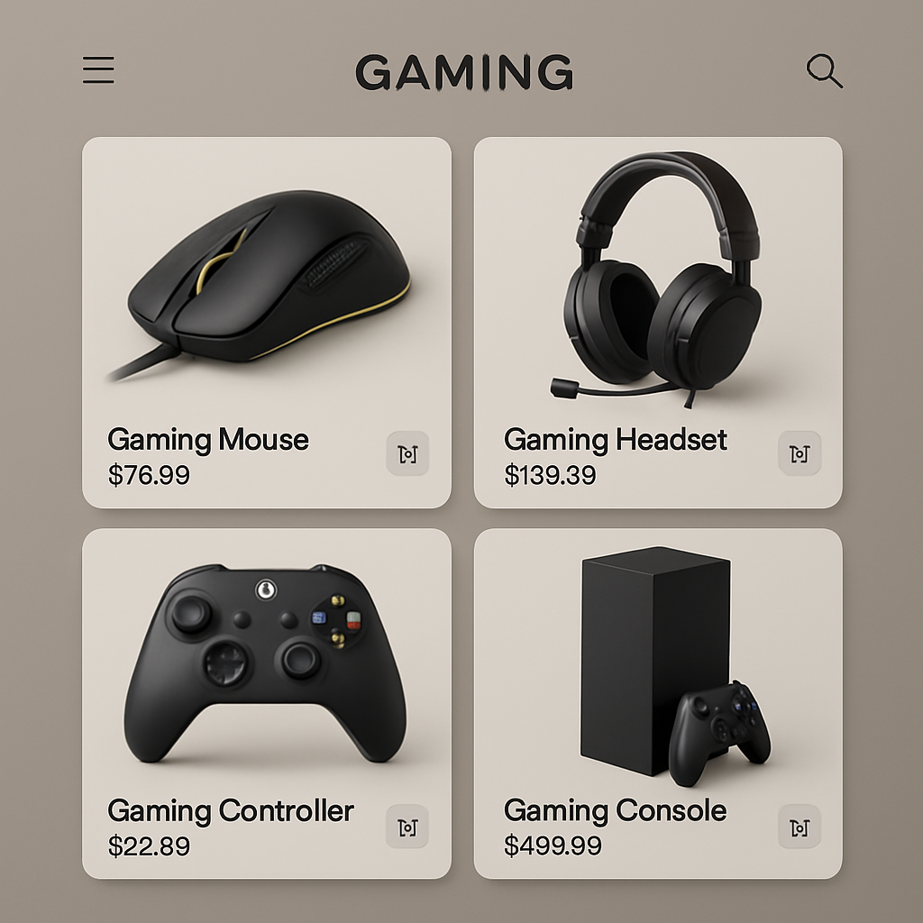 GamerGears: E-commerce Platform